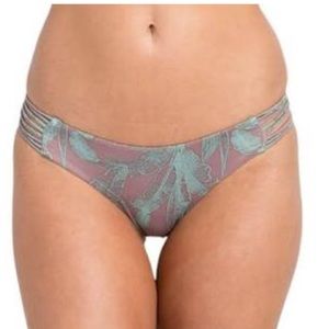RVCA Palmer Reversible Cheeky Bikini Bottoms XL